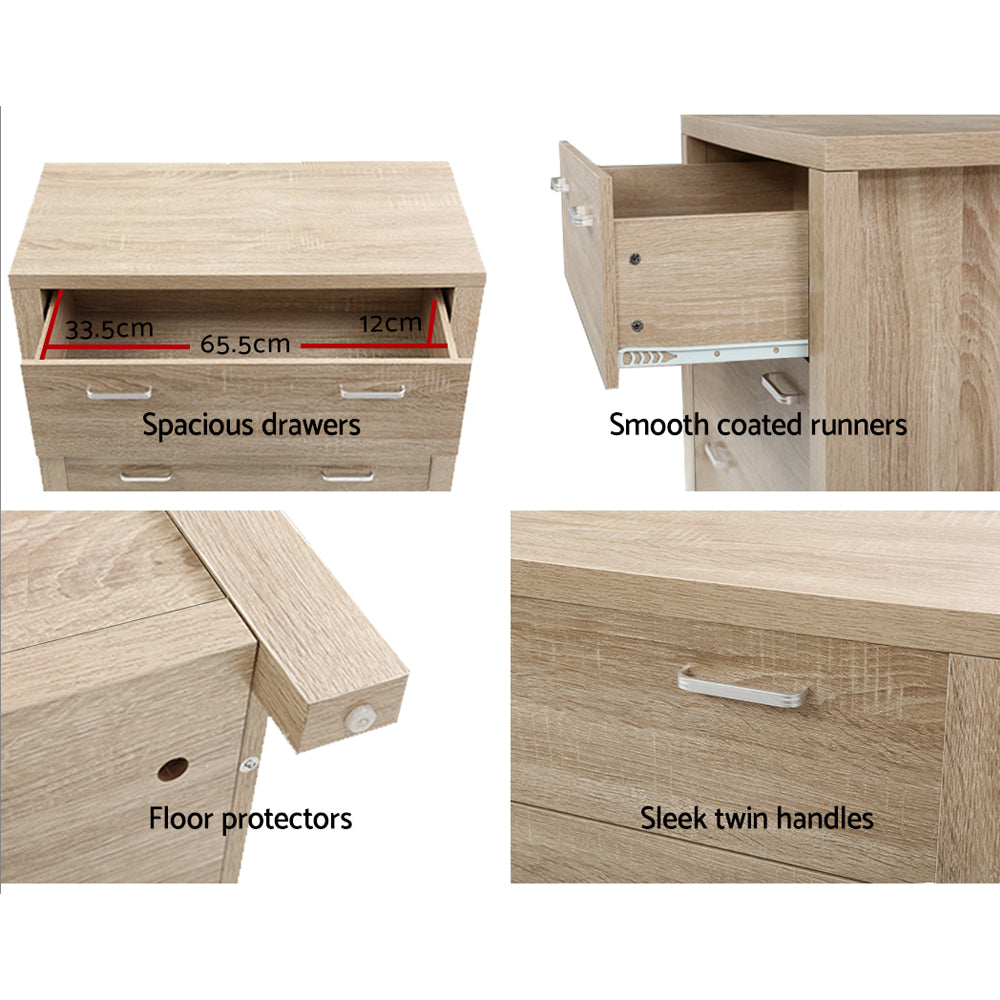 5 Chest Of Drawers - Maxi Pine