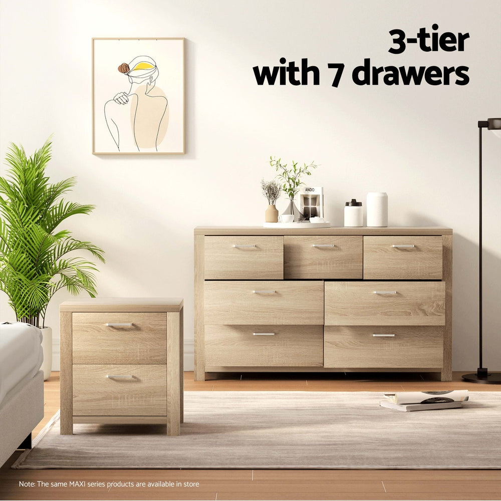 7 Chest Of Drawers - Maxi Pine