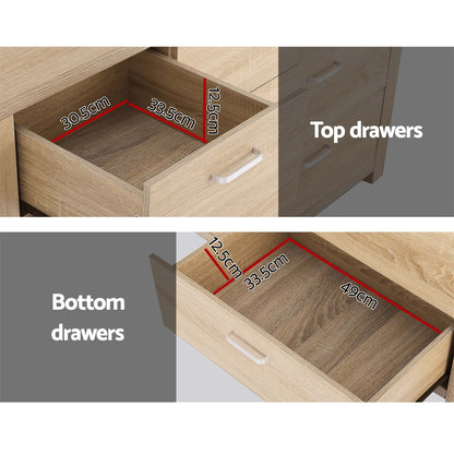 7 Chest Of Drawers - Maxi Pine
