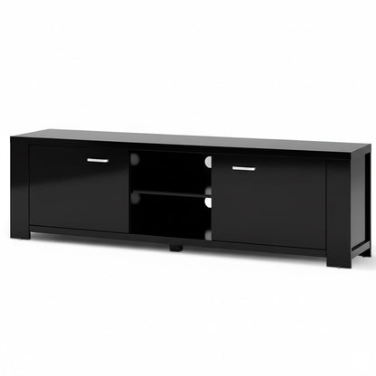 Black 160cm Tv Unit 160x40x45cm