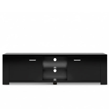 Black 160cm Tv Unit 160x40x45cm