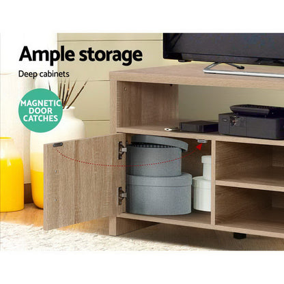 TV Cabinet Entertainment Unit 140cm Oak Ken