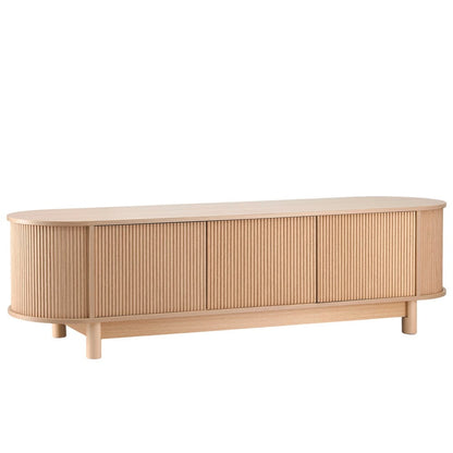 Tv Unit Storage Cabinet 160cm Oak 160x40x45cm