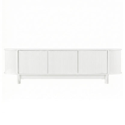 White Tv Unit Storage Cabinet 160x40x45cm