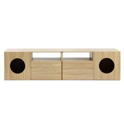 Tv Unit With Storage Cabinet 185x39x45.5cm