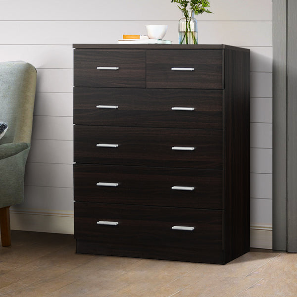  6 Chest Of Drawers - Andes Walnut