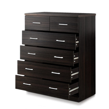 6 Chest Of Drawers - Andes Walnut
