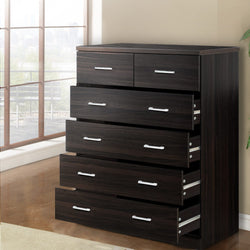 6 Chest Of Drawers - Andes Walnut