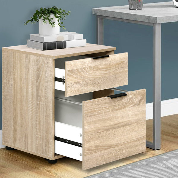  Filing Cabinet 2 Drawer Office Storage Organiser