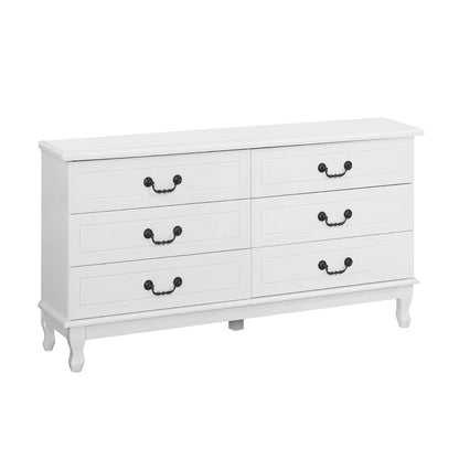 6 Chest Of Drawers - Kubi White