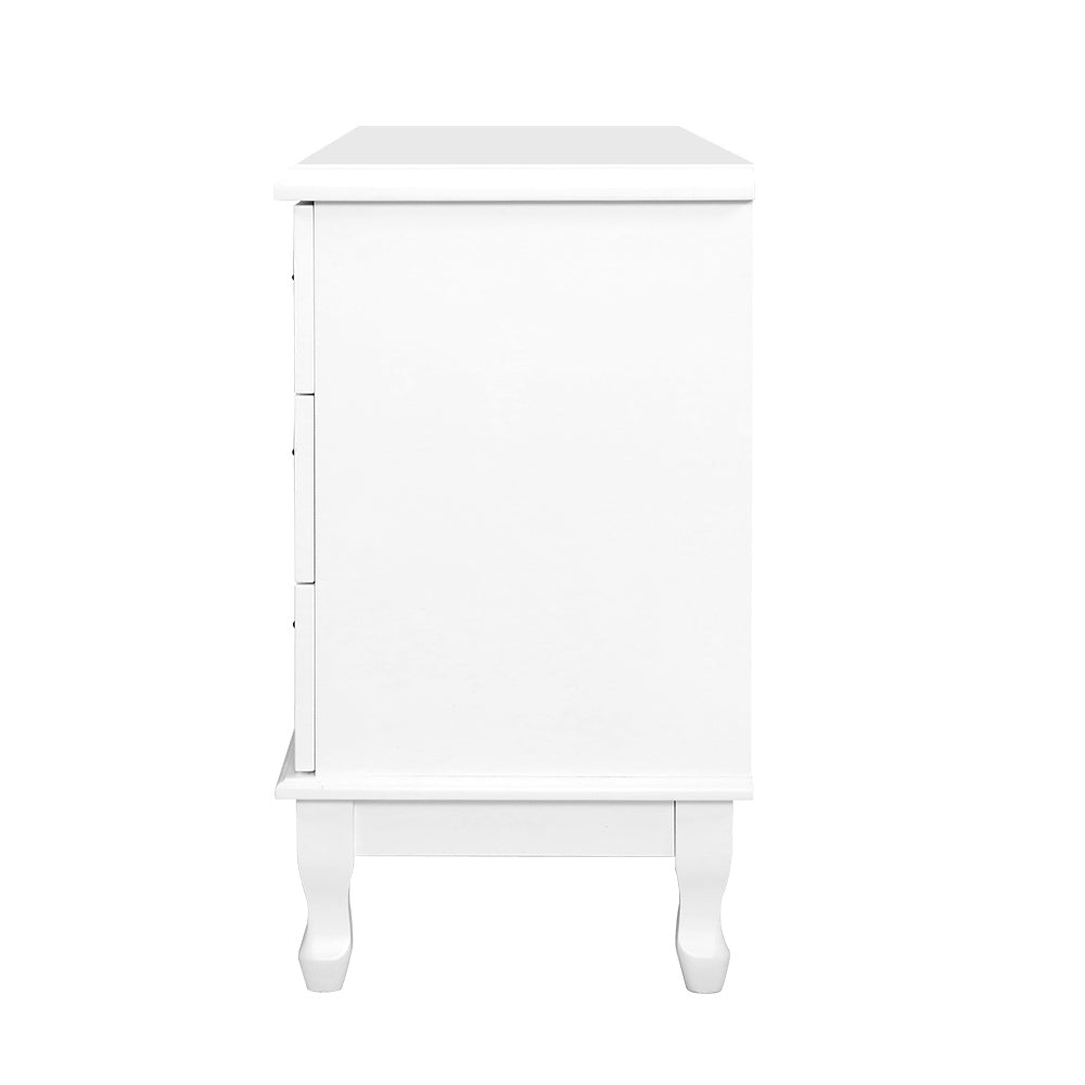 6 Chest Of Drawers - Kubi White