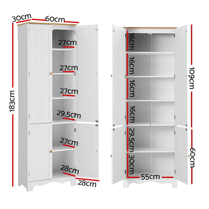 Buffet Sideboard 4 Doors - Berne White