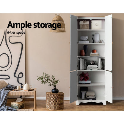 Buffet Sideboard 4 Doors - Berne White