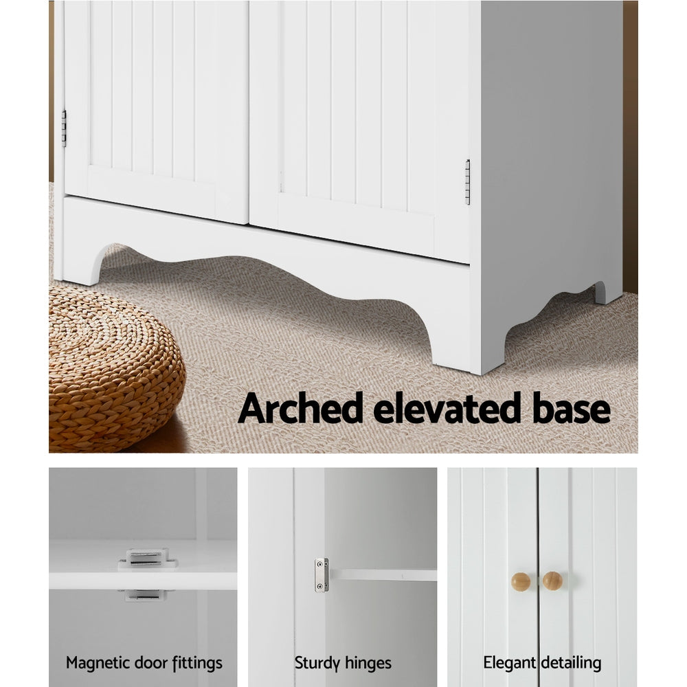 Buffet Sideboard 4 Doors - Berne White