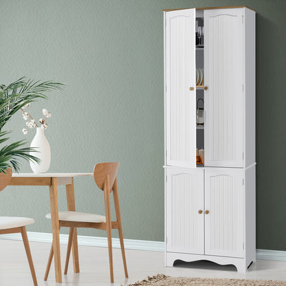 Buffet Sideboard 4 Doors - Berne White