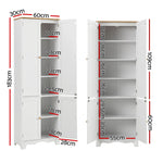 Tall Pantry Cabinet 6-Tier Set of 2 | HomeAndLiving