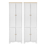 Tall Pantry Cabinet 6-Tier Set of 2 | HomeAndLiving