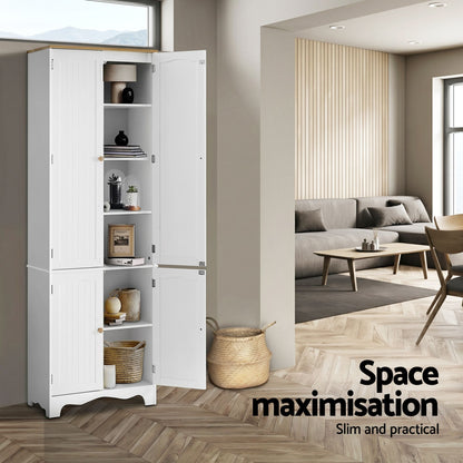 Tall Pantry Cabinet 6-Tier Set of 2 | HomeAndLiving