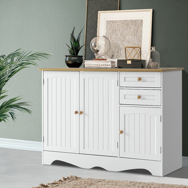  Buffet Sideboard 3 Doors - Berne White