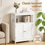 Buffet Sideboard Cabinet Set of 2 White | HomeAndLiving