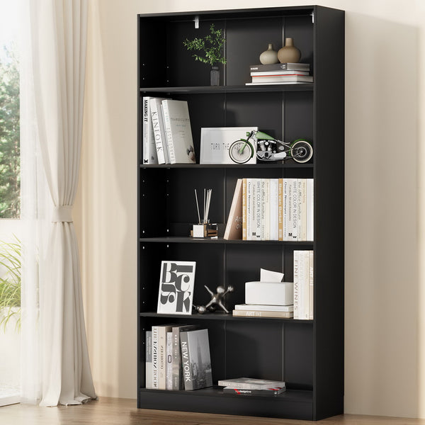  Bookshelf 5 Tiers Anton Black