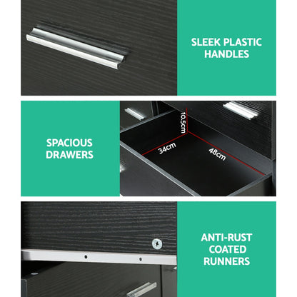 6 Chest Of Drawers - Veda Black