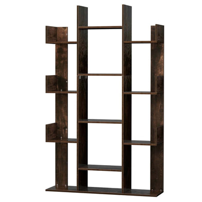 Tree-Shaped Bookshelf Romi Walnut