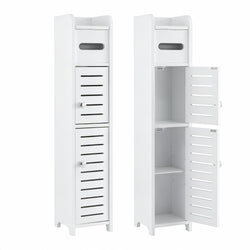 Bathroom Storage Cabinet 3-Tier Toilet Paper Holder 2x | Home & Living
