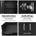 Sleek Black Shoe Rack Cabinet - 21 Pairs
