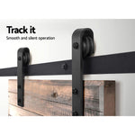 Sliding Barn Door Hardware Track Set 2.44M