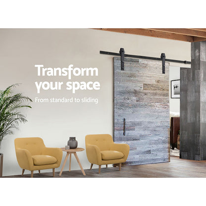 Sliding Barn Door Hardware Track Set 3M