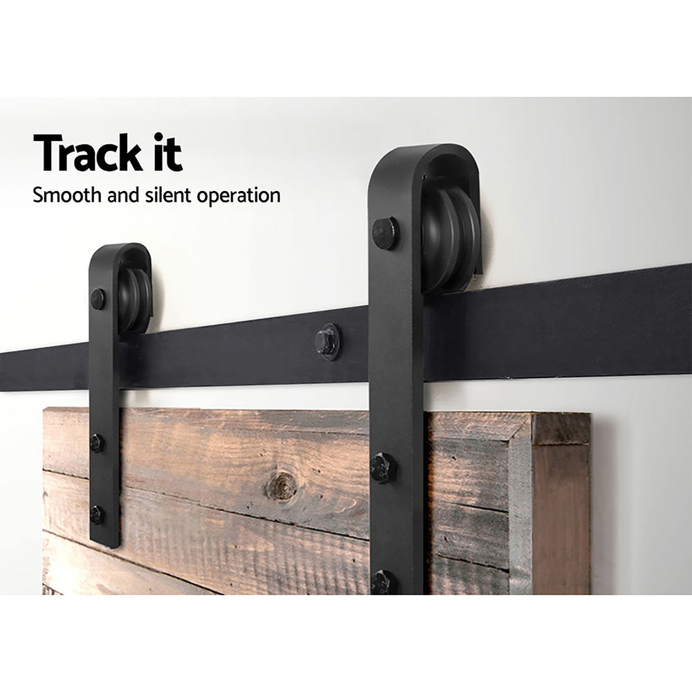 Sliding Barn Door Hardware Track Set 3.66M