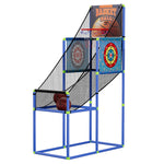 Basketball Arcade Game - Electronic Scorer, Adjustable, Blue