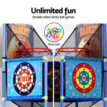 Basketball Arcade Game - Electronic Scorer, Adjustable, Blue