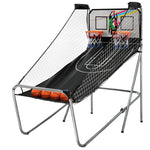 Basketball Arcade Game - Electronic Scorer, 8 Games, Grey