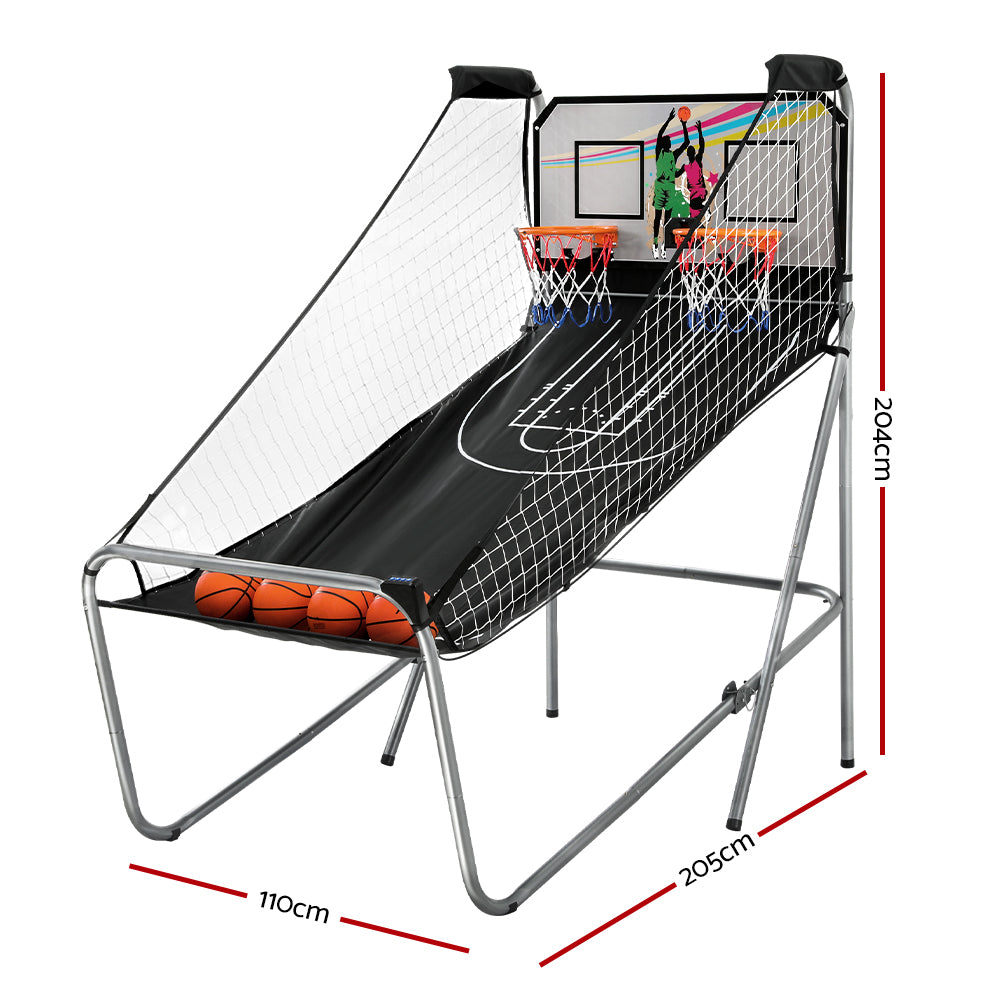 Basketball Arcade Game - Electronic Scorer, 8 Games, Grey