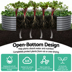 Garden Bed 240X80X56Cm Oval Planter Box