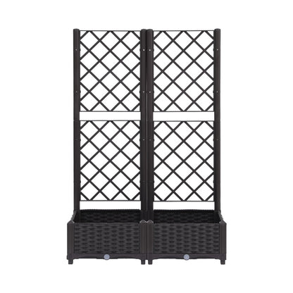 Vertical Raised Garden Bed Self Watering 80x40x122cm | HomeAndLiving