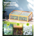 Garden Bed 110x58x42cm Wooden Planter Box Raised Container Growing