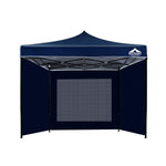 3x3m Pop Up Gazebo Marquee Folding Wedding Tent Navy
