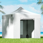 3X3 Pop Up Marquee Folding Tent - White