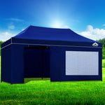 3X6 Pop Up Marquee Folding Tent - Blue