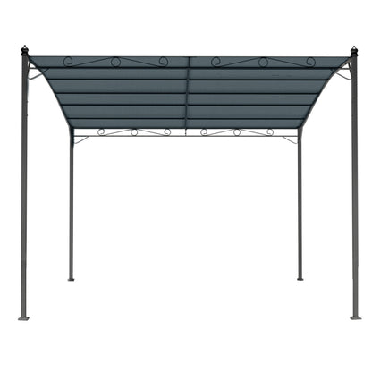 Gazebo 3M Party Marquee Outdoor Wedding Tent Iron Art Canopy Grey