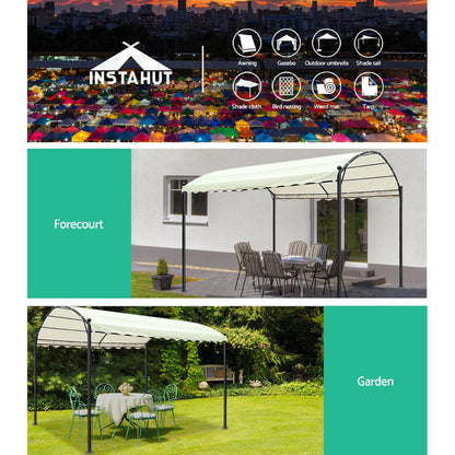 Gazebo 4X3M Party Marquee Outdoor Wedding Event Tent Iron Gazebos