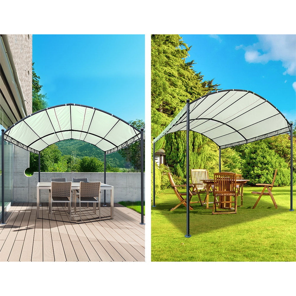 Gazebo 4X3M Party Marquee Outdoor Wedding Event Tent Iron Gazebos