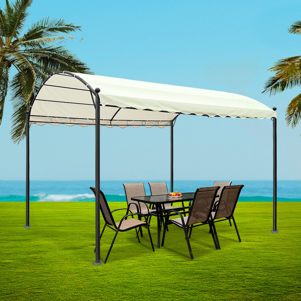 Gazebo 4X3M Party Marquee Outdoor Wedding Event Tent Iron Gazebos