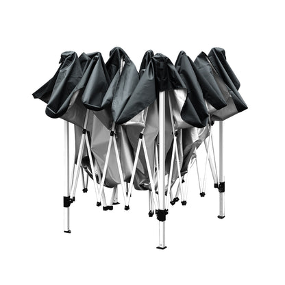 Pop Up 3X3M Wedding Party Tent - Black