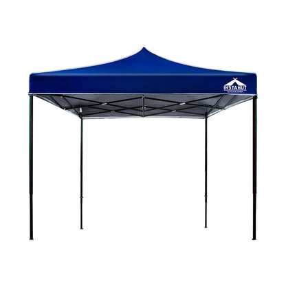3x3m Pop Up Gazebo Marquee - Outdoor Canopy Shade Blue