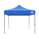 3x3m Pop Up Gazebo Marquee - Outdoor Canopy Shade Blue