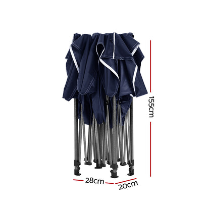 Pop Up 3X4.5M W/Base Podx4 - Navy